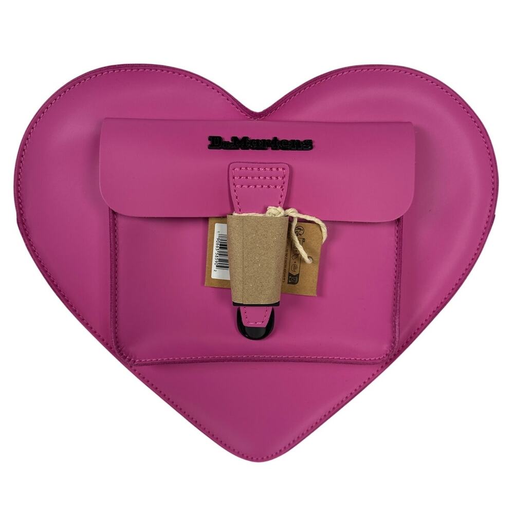 Dr Martens Heart Bag Pink Kiev Leather Backpack Crossbody Sold Out